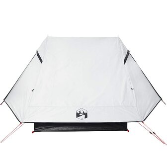 Tent 2-persoons waterdicht verduisterend stof wit 9