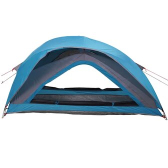 Tent 1-persoons waterdicht blauw 5