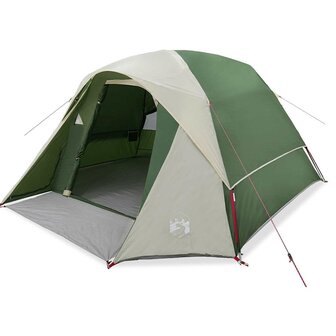 Tent 4-persoons waterdicht groen 2