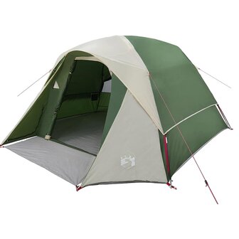 Tent 4-persoons waterdicht groen 3
