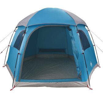 Familietent iglo 6-persoons waterdicht blauw 5