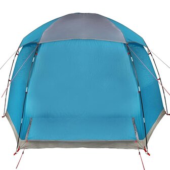 Familietent iglo 6-persoons waterdicht blauw 8