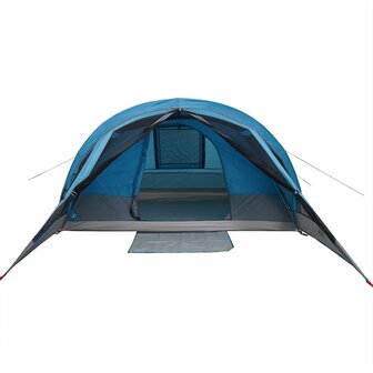 Tent 4-persoons waterdicht blauw 6