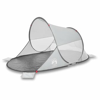Strandtent pop-up waterdicht grijs 4
