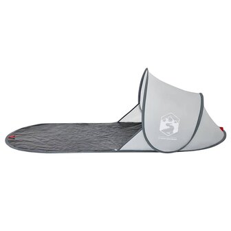 Strandtent pop-up waterdicht grijs 6