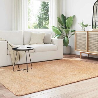 Hoogpolig vloerkleed NAVARRA 160x230 cm polyester beige 3