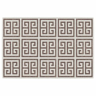 Vloerkleed voor binnen buiten laagpolig 120x180 cm meerkleurig 2