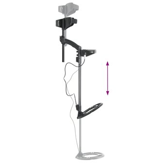 Metaaldetector met LCD-scherm 24 cm zoekdiepte 4