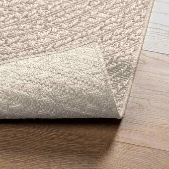 Vloerkleed ZIZUR room binnen en buiten 80x150 cm jute look 7