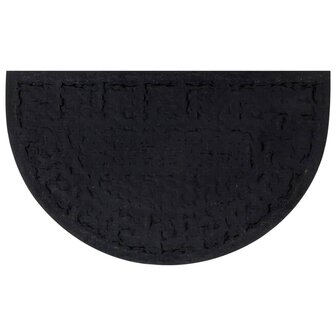 Deurmat halfrond 45x75 cm rubber en kokosvezel 3