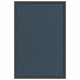 Deurmat 40x60 cm blauw 1