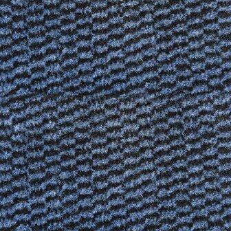 Deurmat 40x60 cm blauw 6