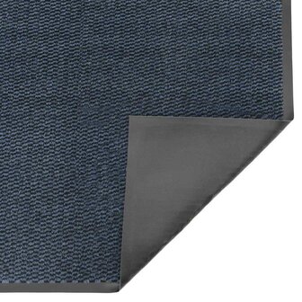 Deurmat 60x90 cm blauw 5