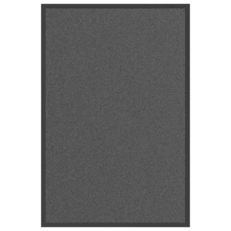 Deurmat 60x90 cm antracietkleurig 1