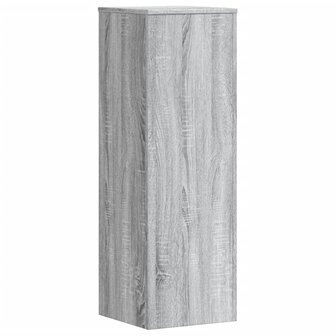 Plantenstandaard 33x33x100 cm bewerkt hout grijs sonoma eiken 6