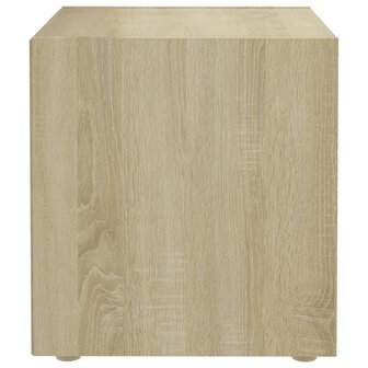 Tv-meubel 37x35x37 cm bewerkt hout sonoma eikenkleurig 4