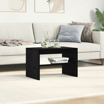 Tv-meubel 60x40x40 cm spaanplaat zwart eikenkleurig 4