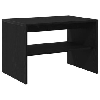Tv-meubel 60x40x40 cm spaanplaat zwart eikenkleurig 7