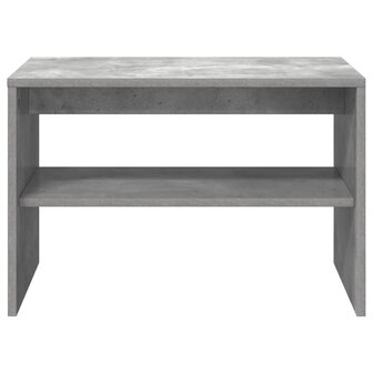Tv-meubel 60x40x40 cm bewerkt hout betongrijs 5