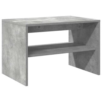 Tv-meubel 60x40x40 cm bewerkt hout betongrijs 7
