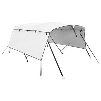 Biminitop 4 bogen met zijwanden 243x(200-213)x137 cm 2