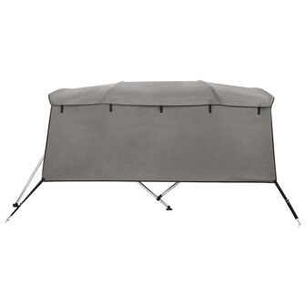 Biminitop 4 bogen met zijwanden 243x(200-213)x137 cm 7