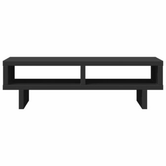 Monitorstandaard 50x27x15 cm bewerkt hout zwart 4