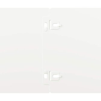 Gazonranden 10 st 15x103 cm koudgewalst staal wit 7