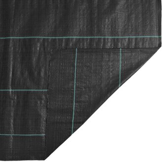 Worteldoek 1x50 m polypropeen zwart 7