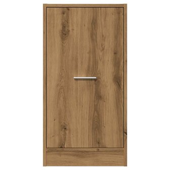 Apothekerskast 40x41x77,5 cm bewerkt hout artisanaal eikenkleur 5