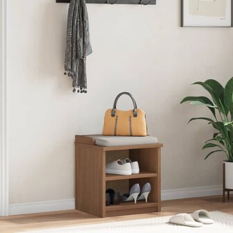 Gangbankje SANDNES 45x40x50 cm massief grenenhout 3