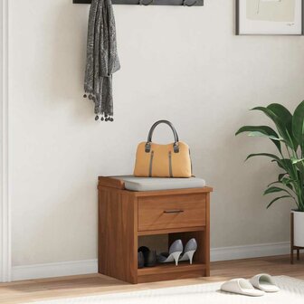Gangbankje SANDNES 45x40x50 cm massief grenenhout 4