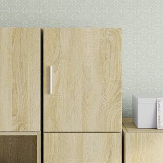Wandkast 30x42,5x40 cm bewerkt hout sonoma eikenkleurig 1