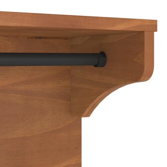 Wandkapstok SANDNES 43x30x42 cm massief grenenhout 8