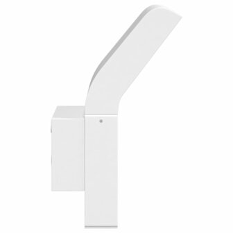 Buitenwandlampen 2 st LED gegoten aluminium wit 6