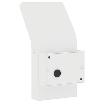 Buitenwandlampen 2 st LED gegoten aluminium wit 7