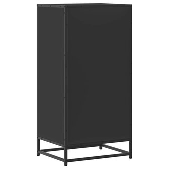 Schoenenrek 48x38x97,5 cm bewerkt hout zwart 7