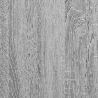 Schoenenrek 48x38x97,5 cm bewerkt hout grijs sonoma eikenkleur 9