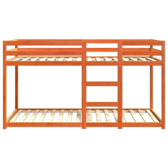Stapelbed massief grenenhout wasbruin 90x200 cm 4
