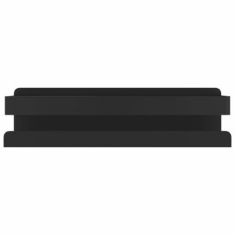 Doucherekje 23x6,5x6 cm geborsteld 304 roestvrij staal matzwart 4