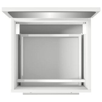 Badkamerkast met spiegel 41x38,5x48 cm wit  8