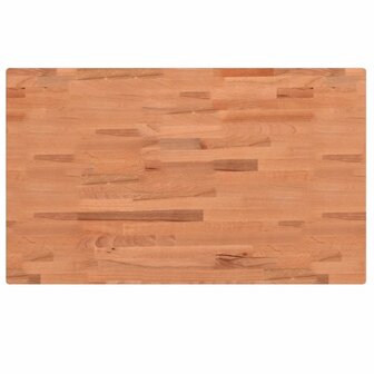 Werkbank rechthoekig 100x60x83 cm massief beukenhout 8