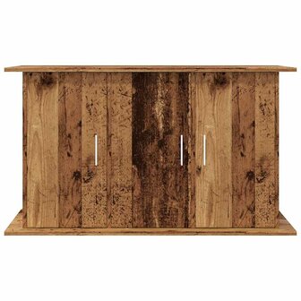 Aquariumstandaard 101x41x58 cm bewerkt hout oud houtkleurig 4