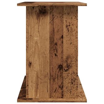Aquariumstandaard 101x41x58 cm bewerkt hout oud houtkleurig 5