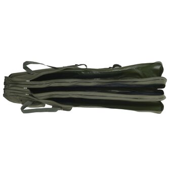 Hengeltas 150 cm oxford stof donkergroen 2