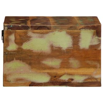 Tv-meubel wandmontage 40x30x19 cm massief gerecycled hout 5