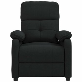 Massagestoel stof zwart 3
