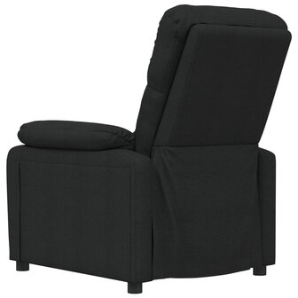 Massagestoel stof zwart 5