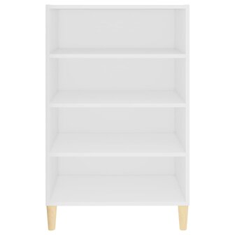 Dressoir 57x35x90 cm bewerkt hout wit 4