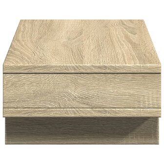 Monitorstandaard 50x27x15 cm bewerkt hout sonoma eikenkleurig 5